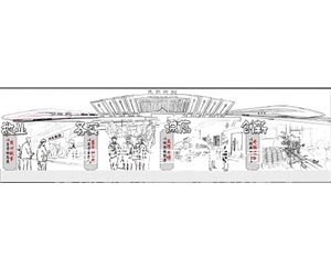 雕塑設(shè)計(jì)——高鐵站